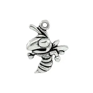 10 Pcs Tibetan Silver BEE 22mm x 17mm Charms Pendants, Lead & Nickel Free Metal Charms Pendants Beads