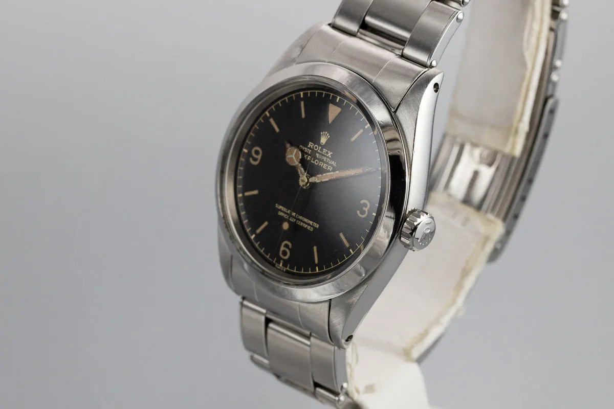 1962 Rolex Explorer 1 1016 Gilt Dial