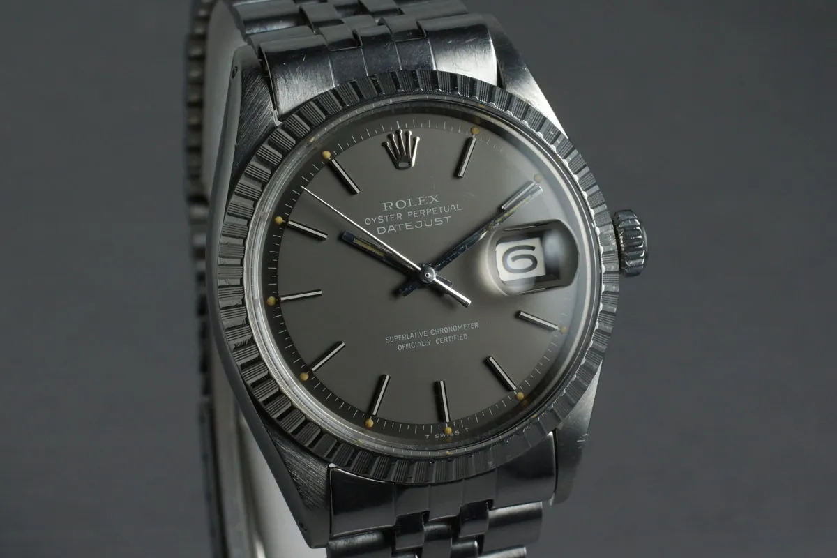 1970 Rolex DateJust 1603 Gray Dial with Papers