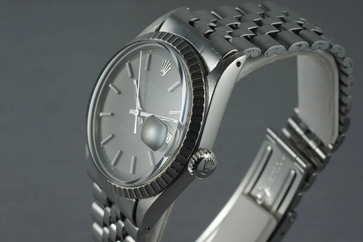 1970 Rolex DateJust 1603 Gray Dial with Papers