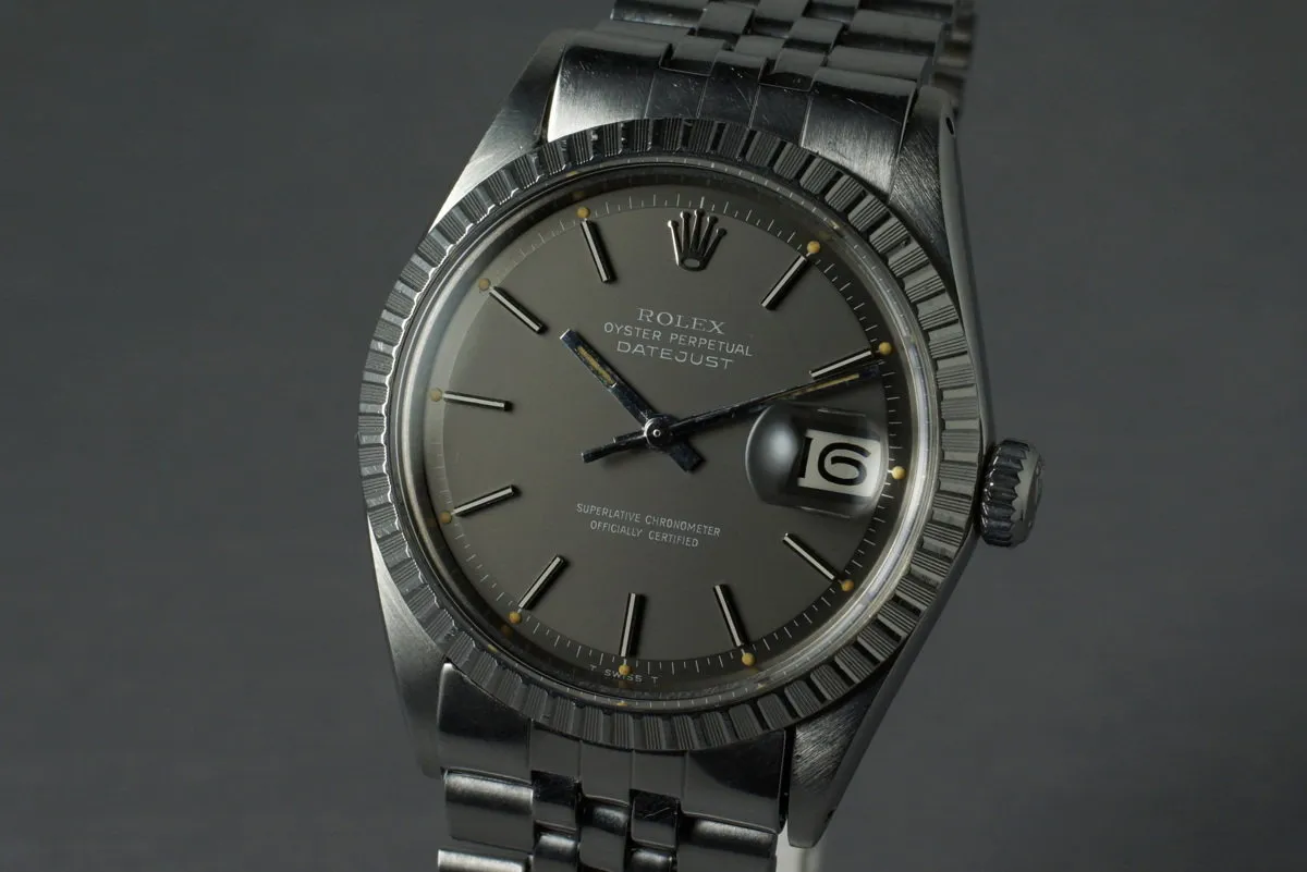 1970 Rolex DateJust 1603 Gray Dial with Papers