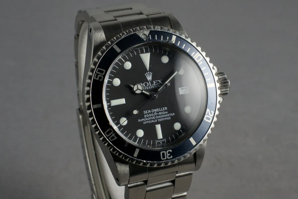 1972 Rolex Sea Dweller 1665