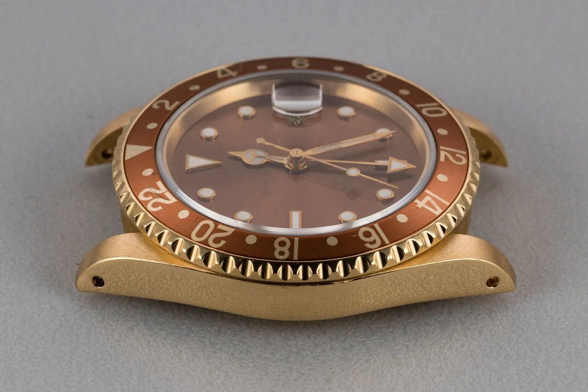 1993 Rolex 18K YG GMT-Master II 16718 "Rootbeer" Dial