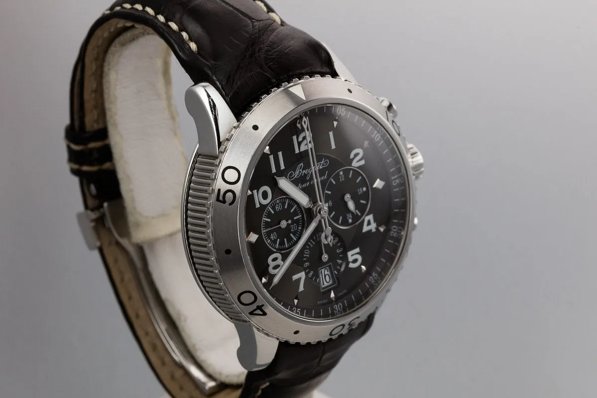 2009 Breguet Type 21 3810ST929ZU with Box and Papers