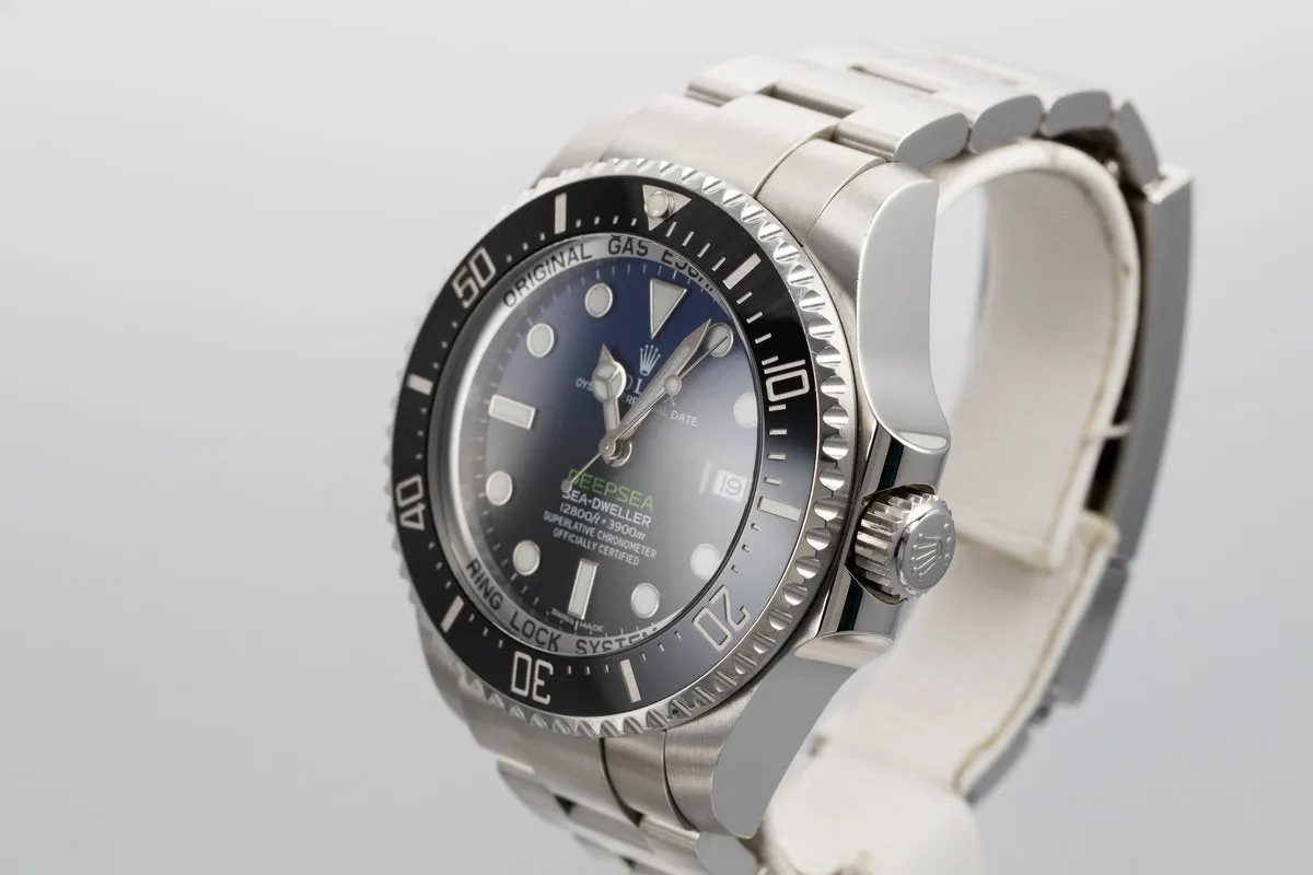 2015 Rolex Deep Sea-Dweller 116660 with Box and Papers