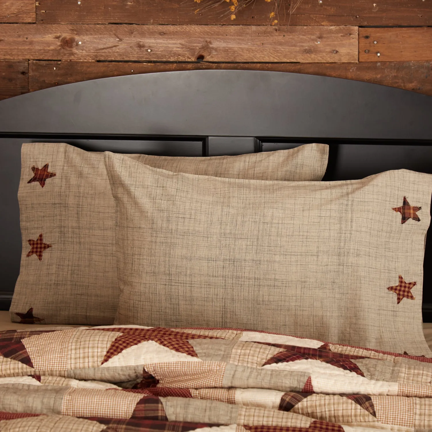 Abilene Star Pillow Case Set of 2