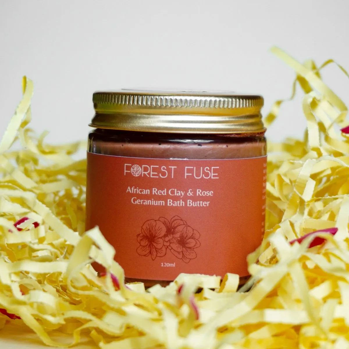 African Red Clay and Rose Geranium Bath Butter