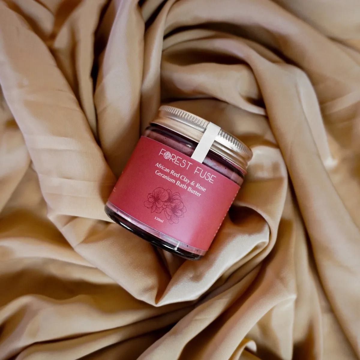 African Red Clay and Rose Geranium Bath Butter