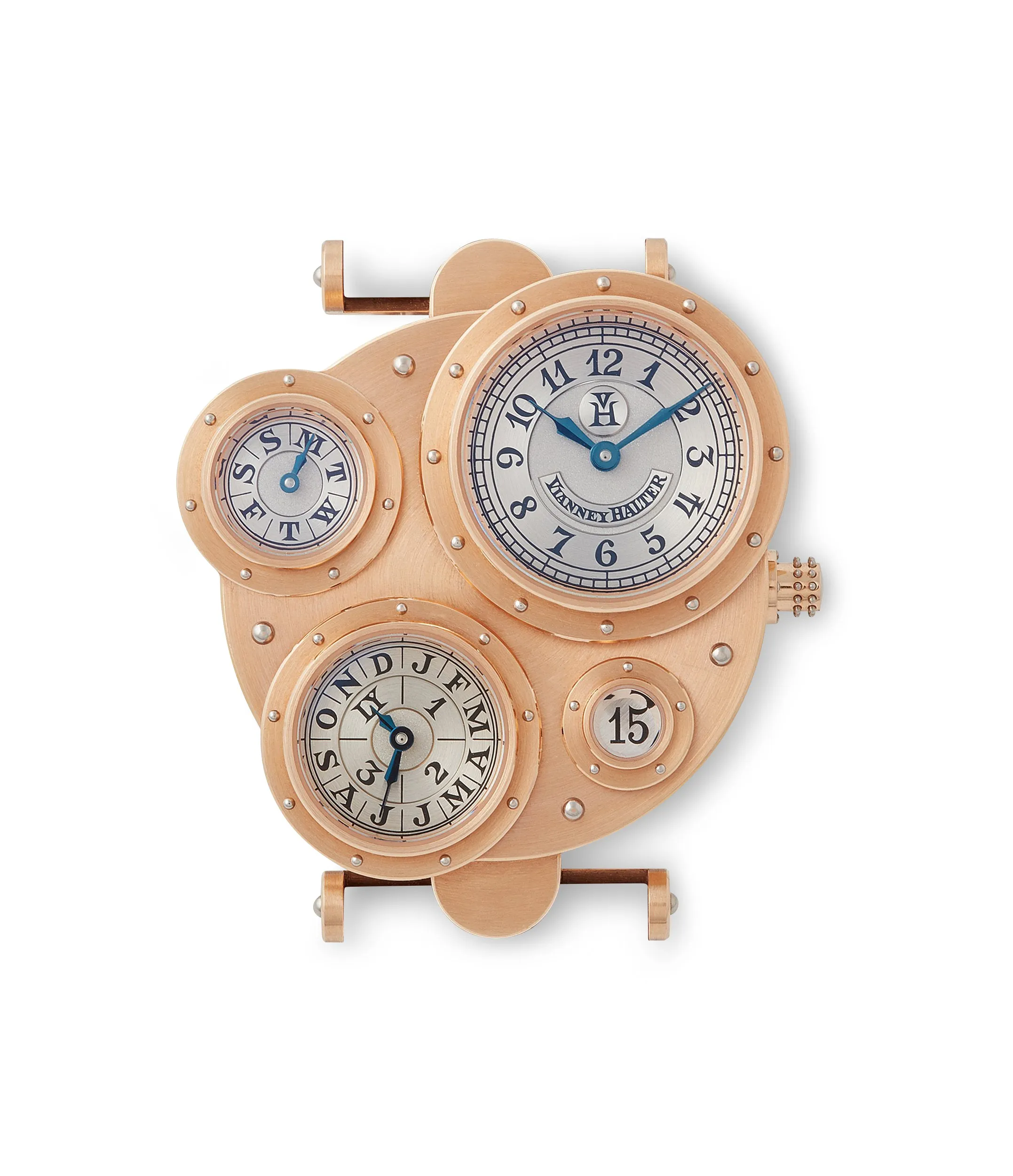 Antiqua | Perpetual Calendar Cal. VH198 | Rose Gold