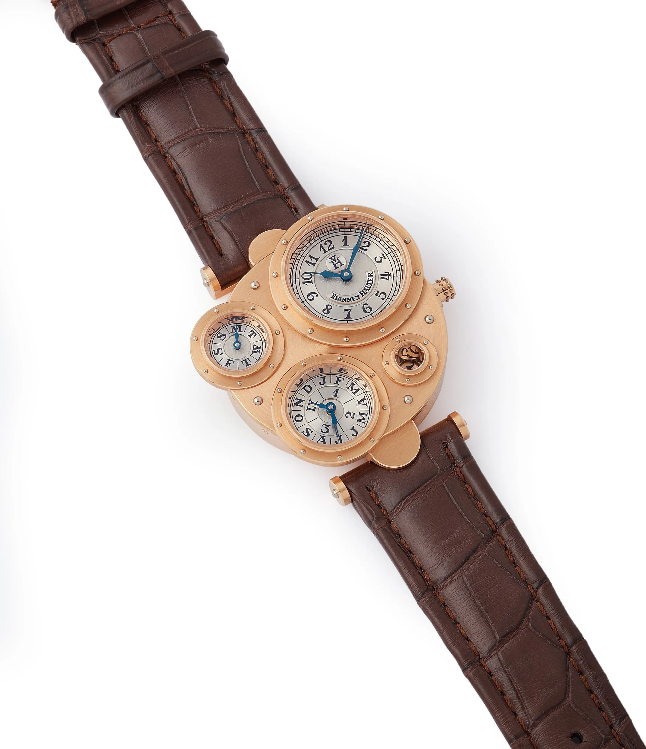 Antiqua | Perpetual Calendar Cal. VH198 | Rose Gold