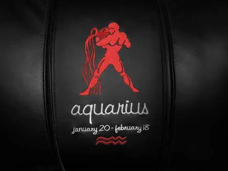 Aquarius Red Logo Panel