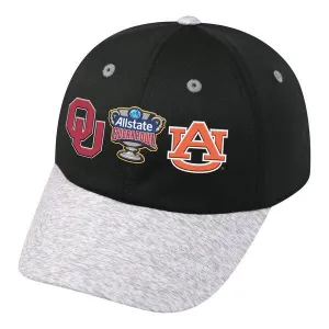 Auburn Tigers Oklahoma Sooners 2017 Sugar Bowl Dueling Adjustable Hat Cap