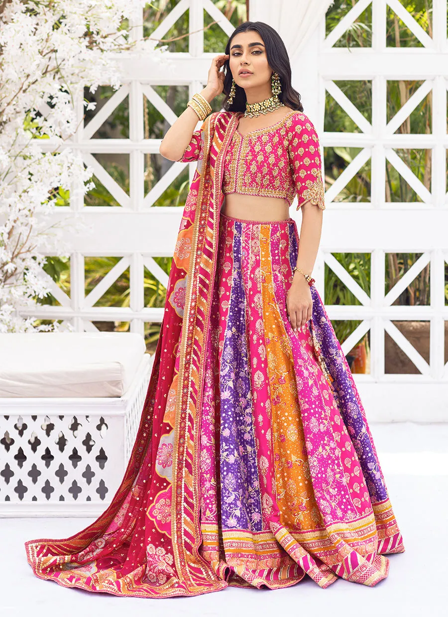 Azeeta Festive Couture - Savin Printed Lehenga Choli