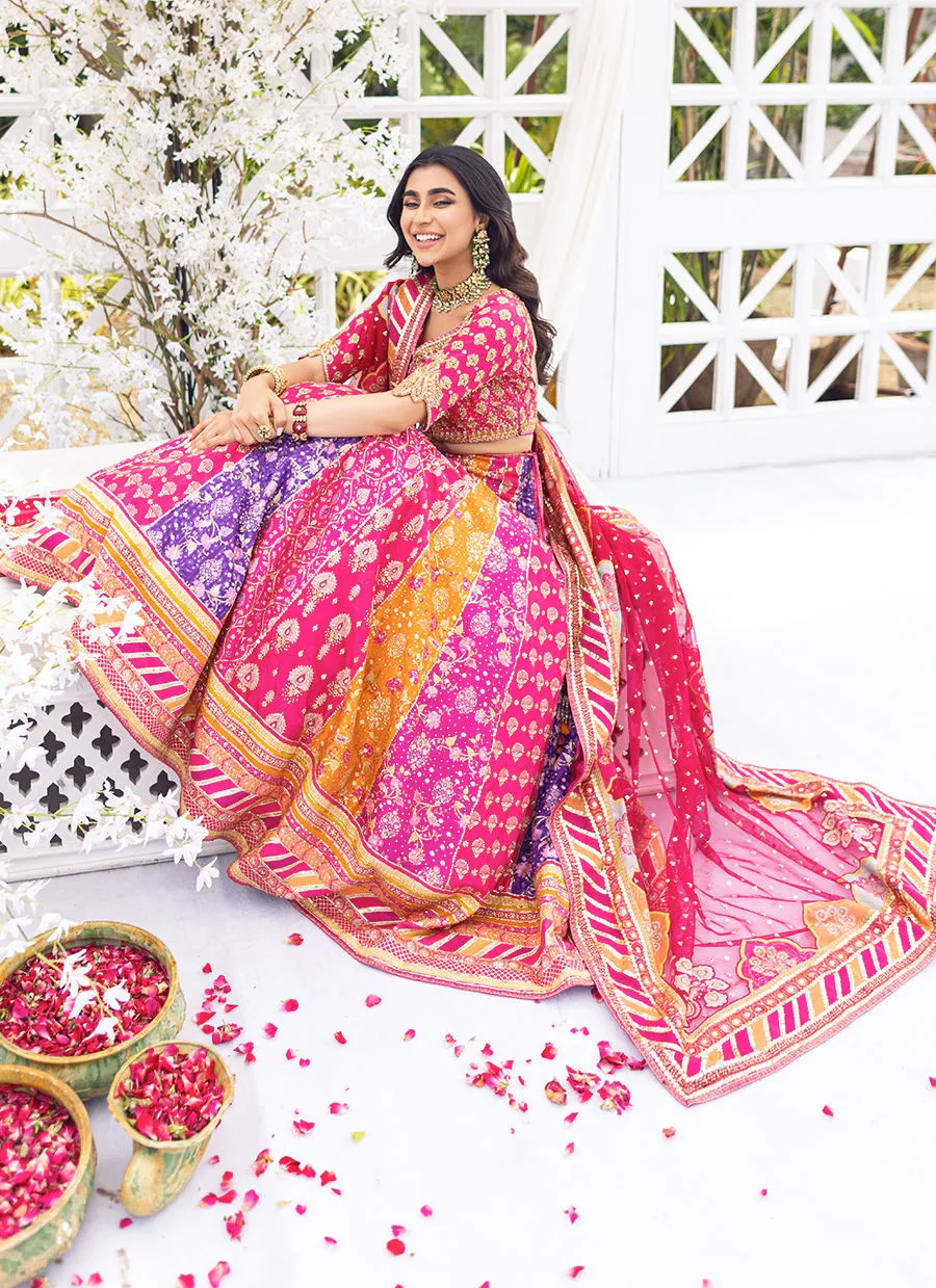 Azeeta Festive Couture - Savin Printed Lehenga Choli