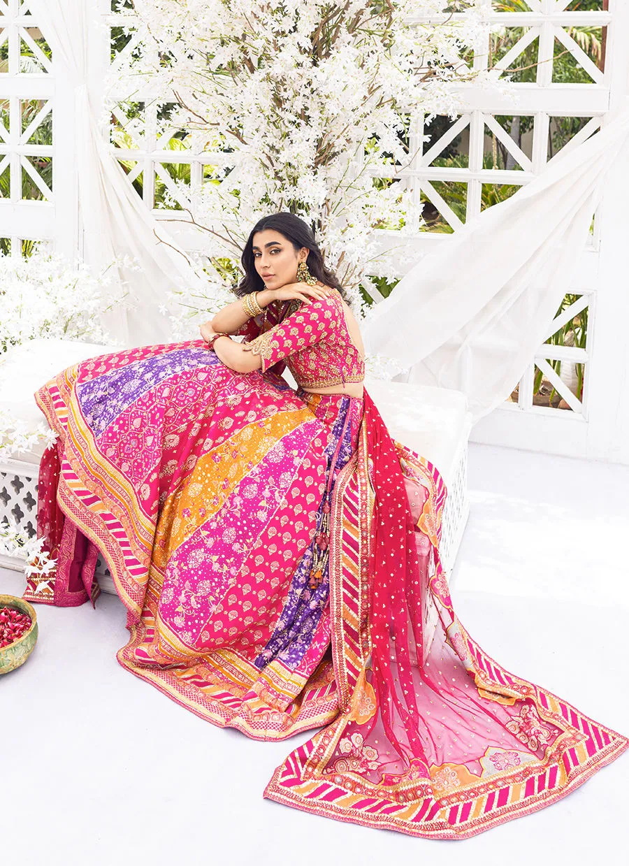 Azeeta Festive Couture - Savin Printed Lehenga Choli