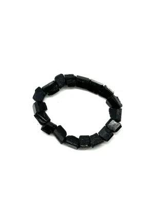 Bracelet: Black Tourmaline Raw