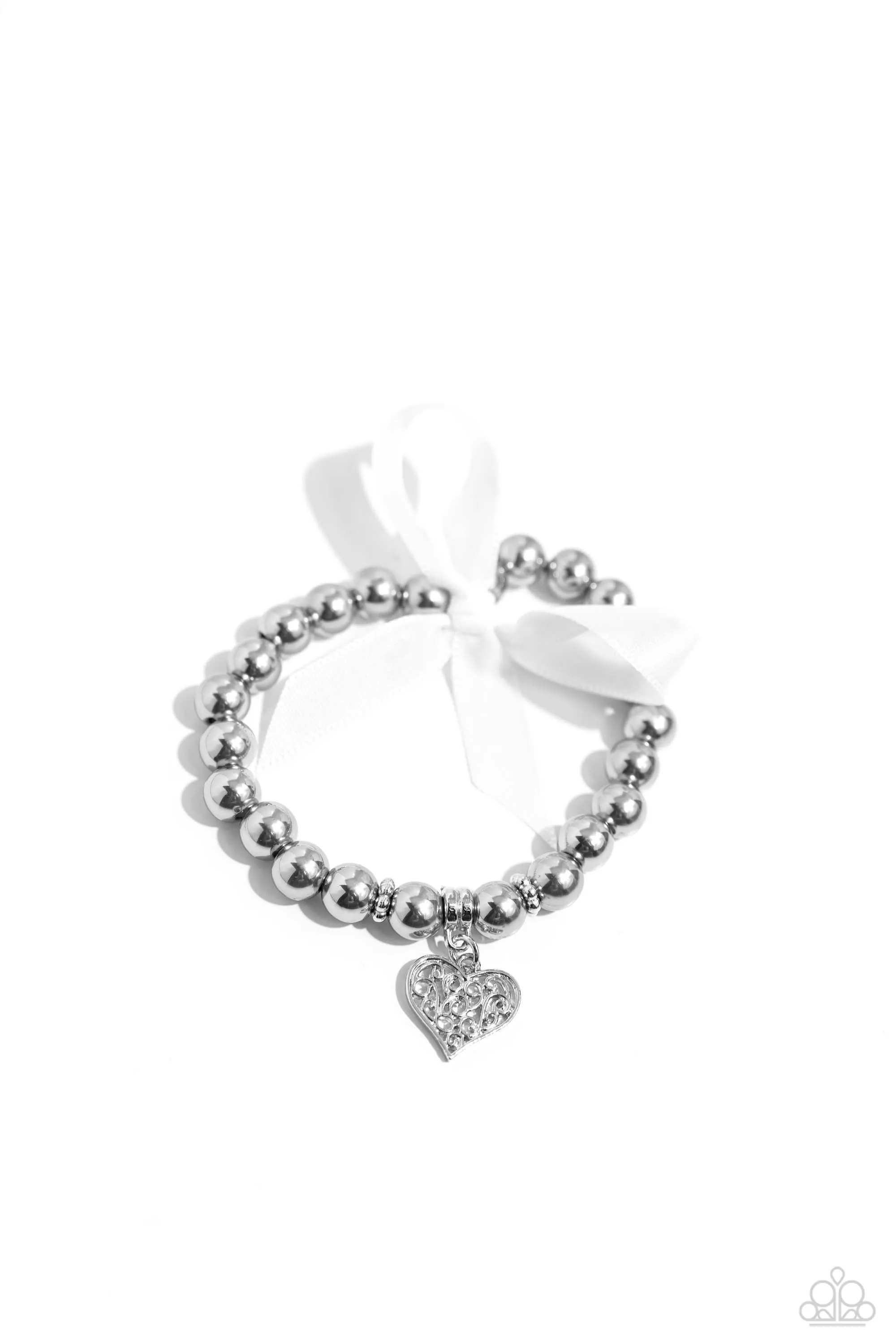 Bracelet Prim and Pretty - Silver Pearl B287