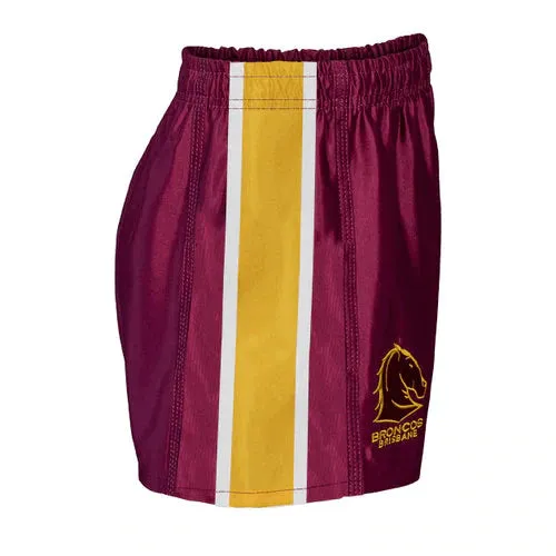 Brisbane Broncos Youth Supporter Shorts