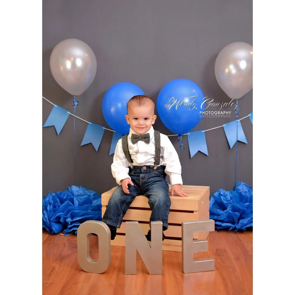 Charcoal Gray Fabric Backdrop