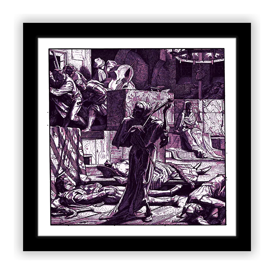 Crypt Monarch - The Violin Player Art Print (Framed)