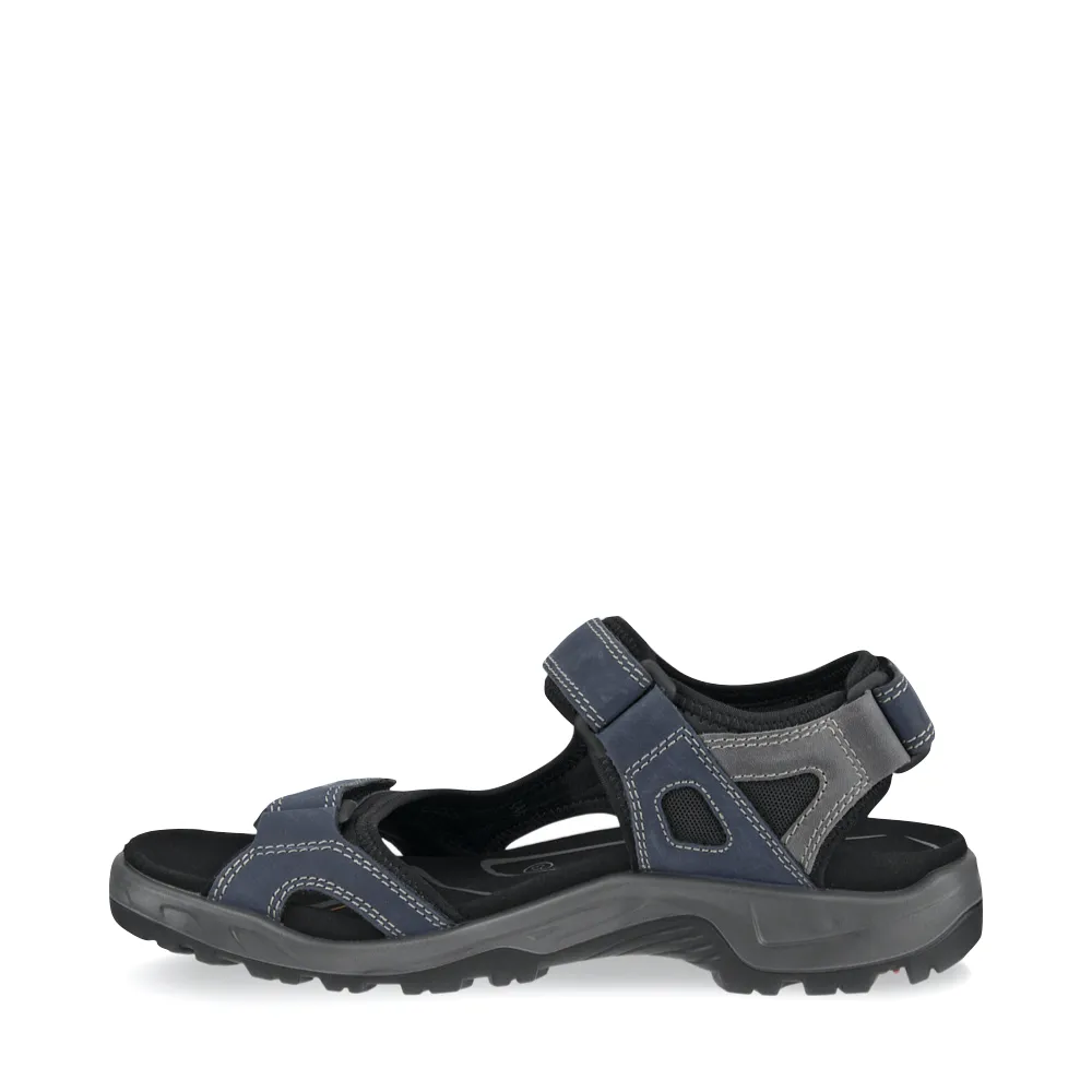 Ecco Men's Yucatan Sandals in Marine Blue