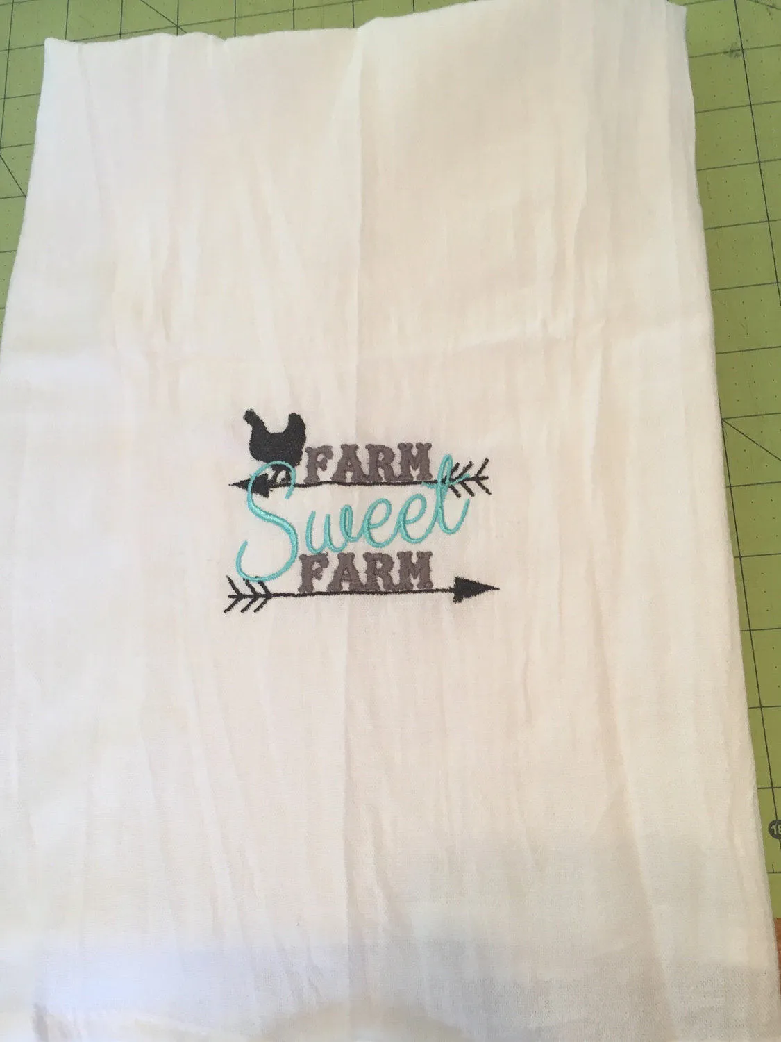 Farmhouse 'Farm Sweet Farm' TeaTowel