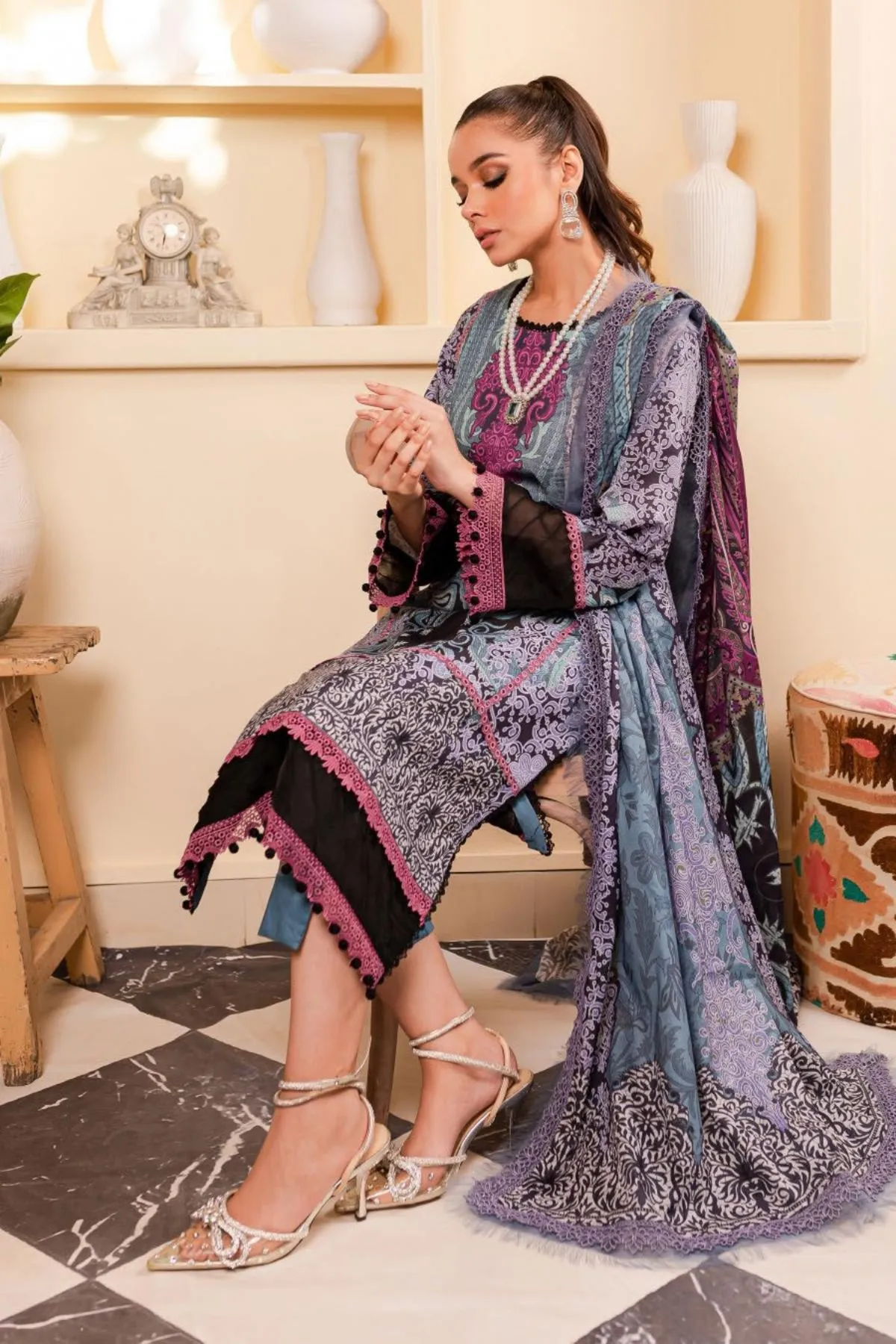 Firdous Cambric Prints 2023 – 20334-A