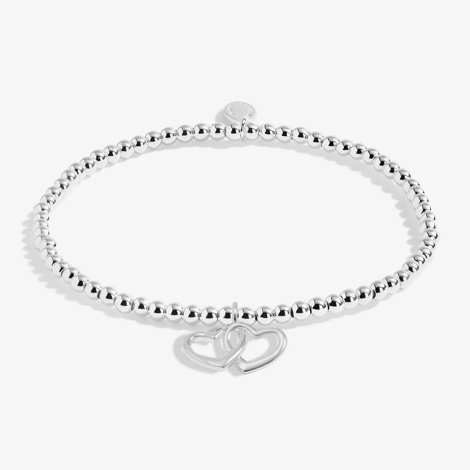 From The Heart Gift Box Friendship Silver Plated Bracelet 7679