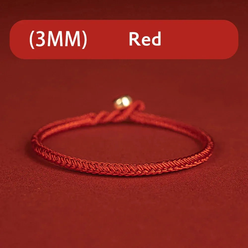 Handmade Tibetan Bracelet Colorful Thread Good Lucky Charm Rope Bracelet & Bangles For Women Men Knots Red Thread Bracelets