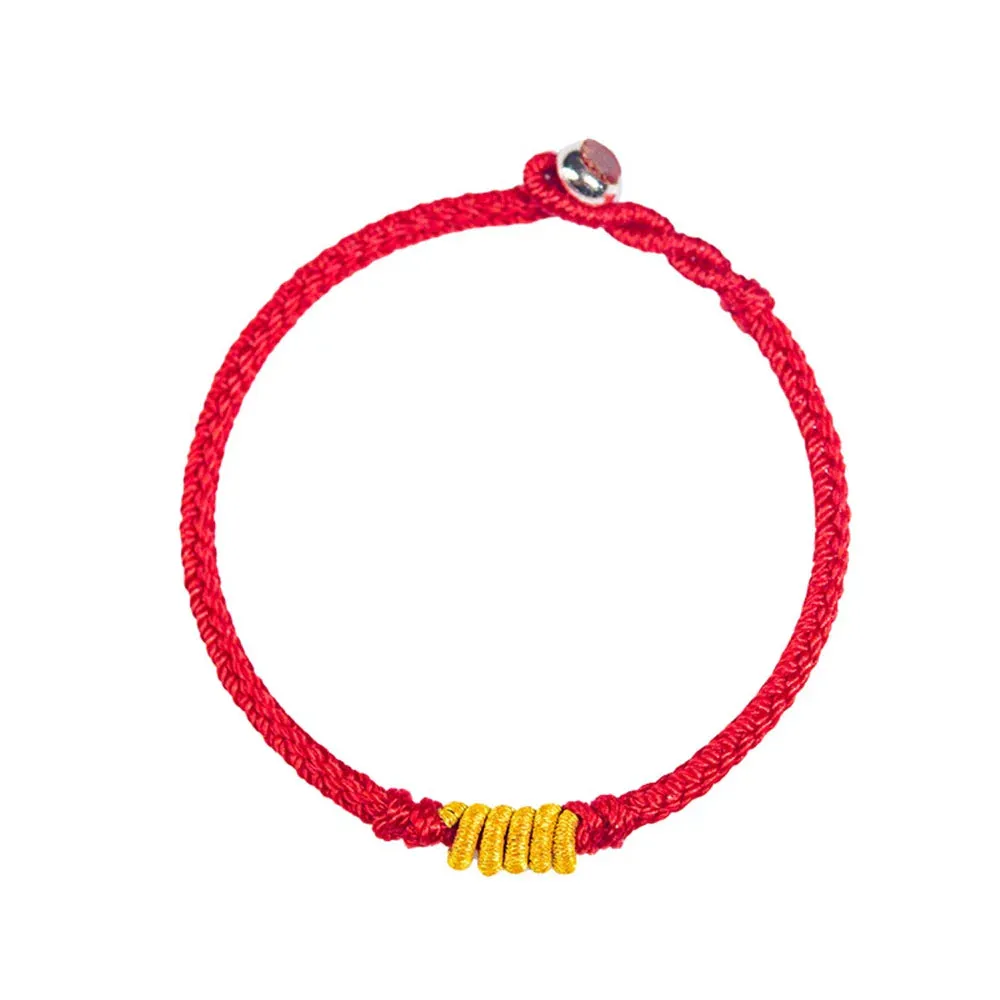 Handmade Tibetan Bracelet Colorful Thread Good Lucky Charm Rope Bracelet & Bangles For Women Men Knots Red Thread Bracelets