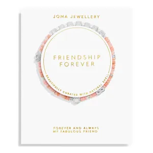 Happy Little Moments Friendship Forever Silver Plated Bracelet 7533