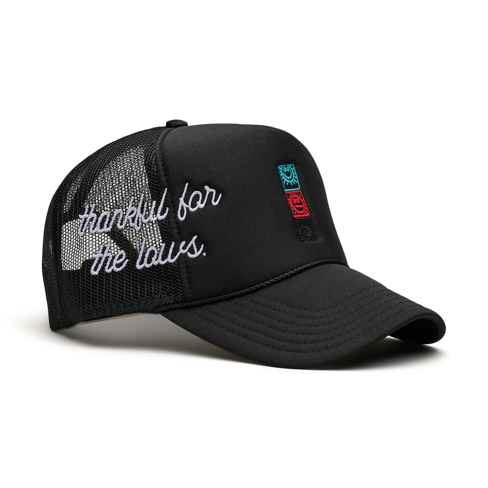 KEEPGOING "The Lows" Trucker Hat (Black)