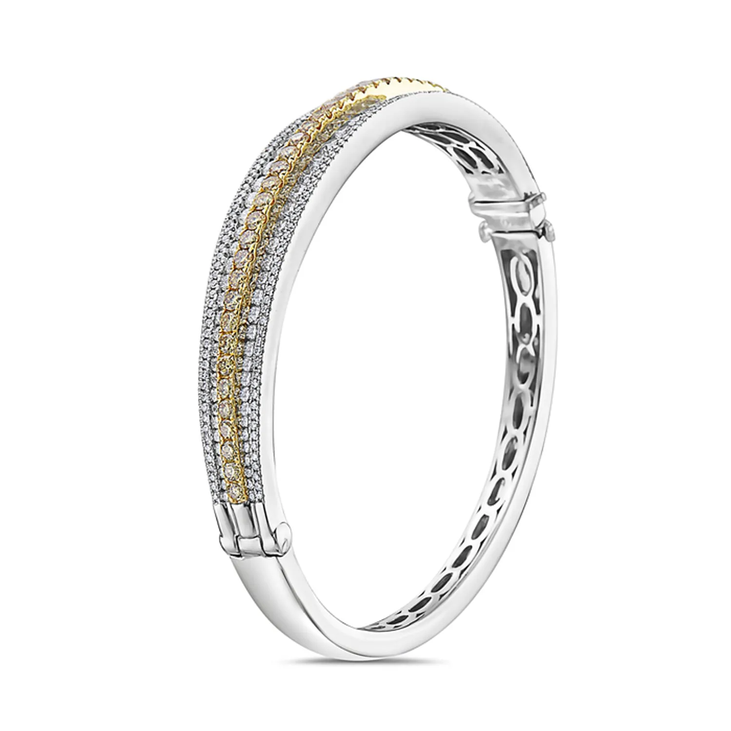 Krypell Collection Diamond Saddle Bracelet