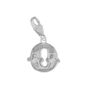 Letter O Charm