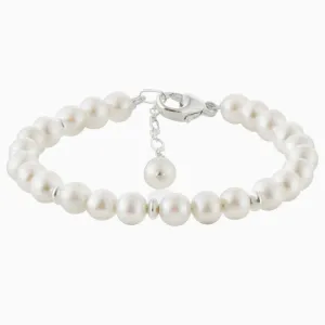 Lovely Pearl and Sterling Silver Bracelet