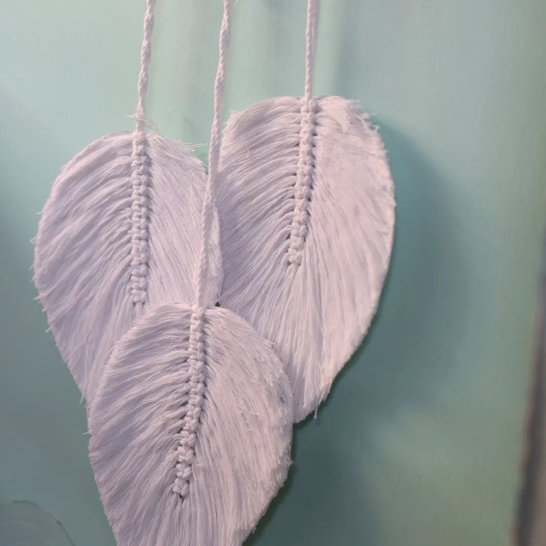 Macrame White Dream Catcher Mirror