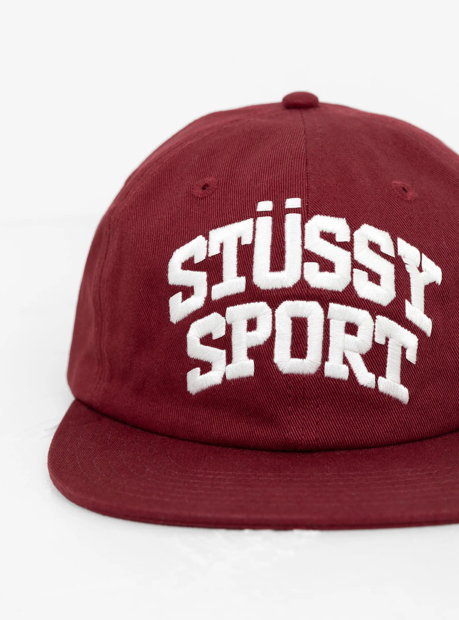 MD Stussy Sport Cap Maroon