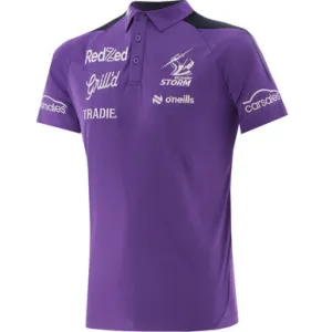 Melbourne Storm 2024 Mens Media Polo