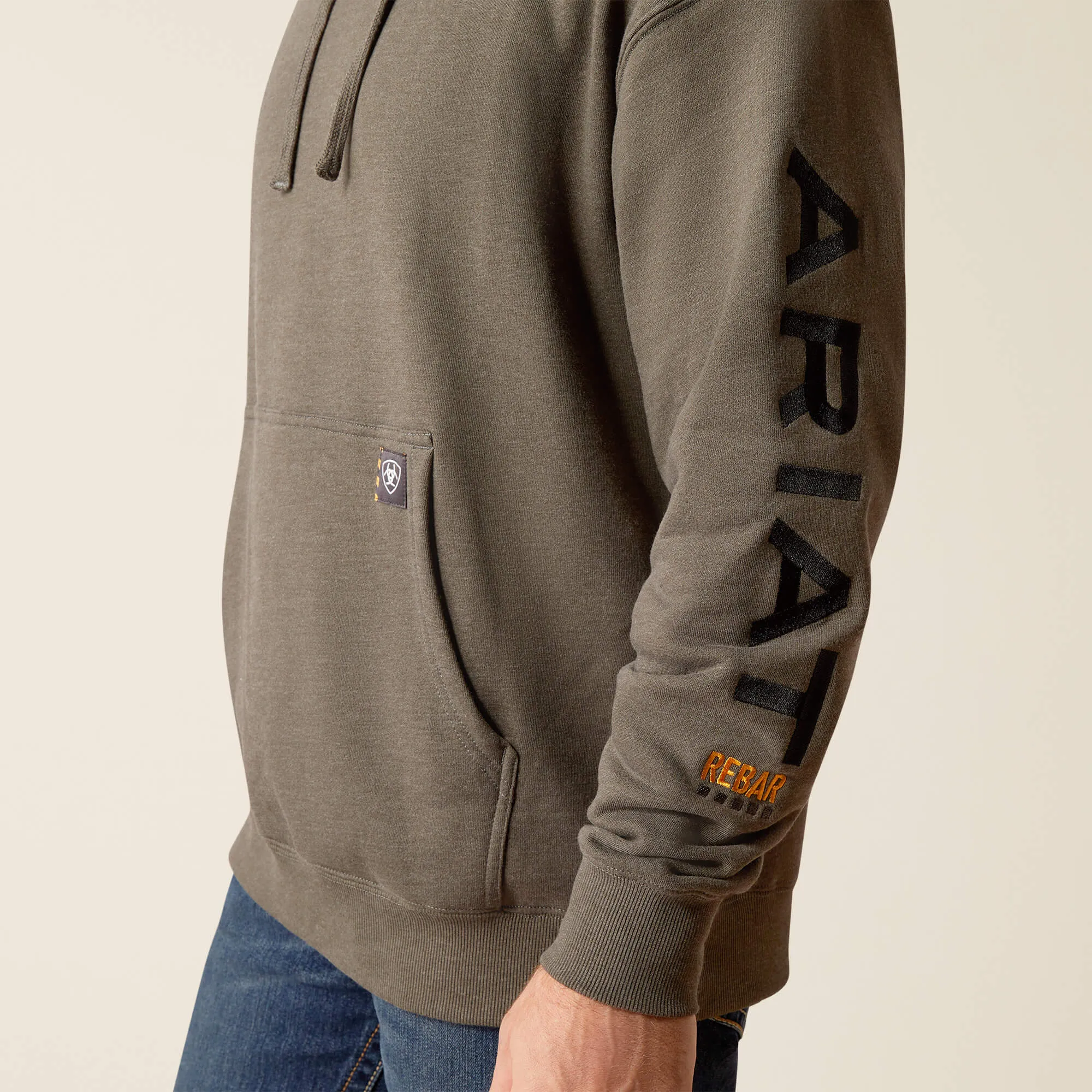 Men's Ariat Rebar Graphic Hoodie #10051976X