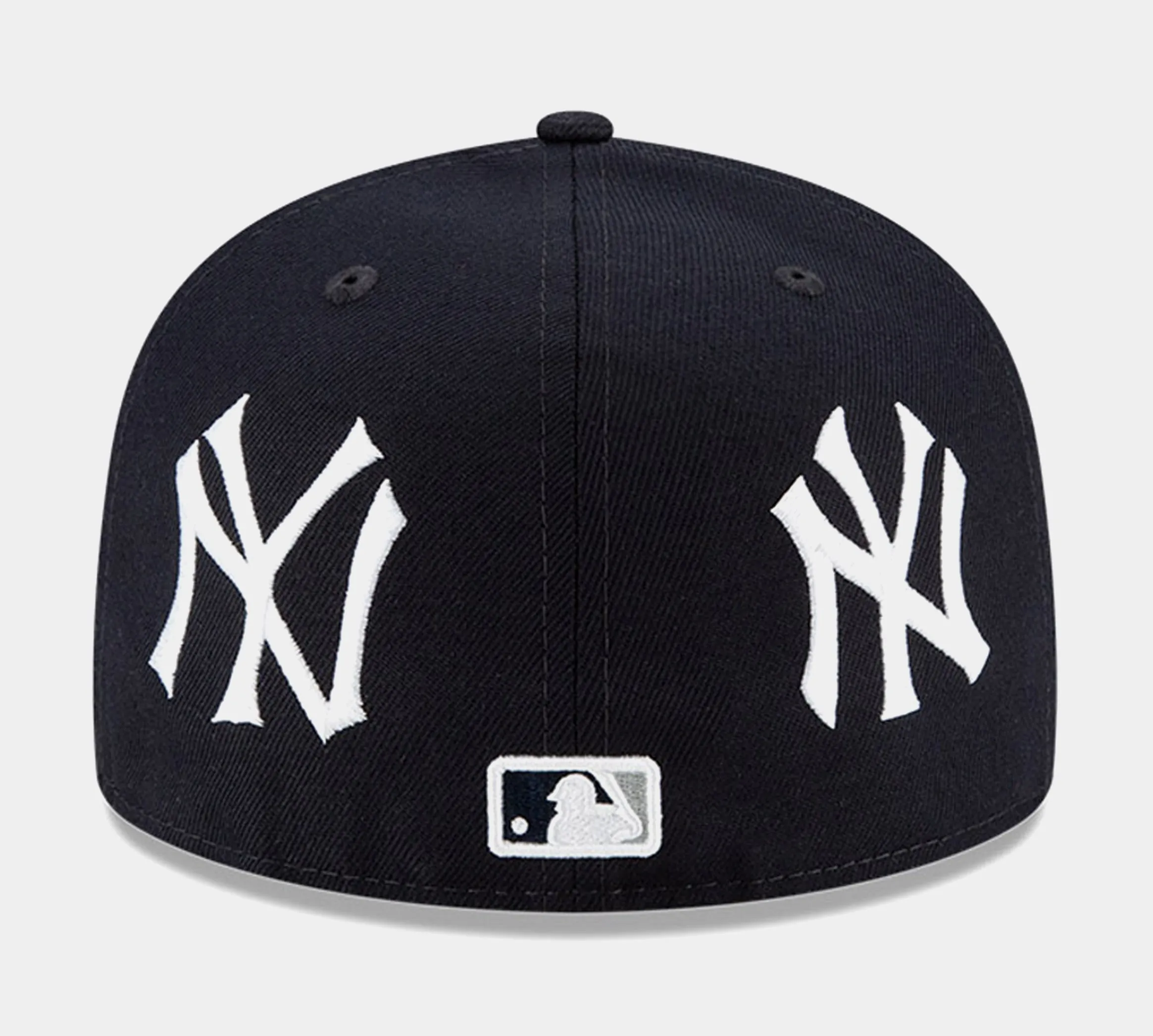 New York Yankees Patch Pride 59FIFTY Fitted Cap Mens Hat (Blue)