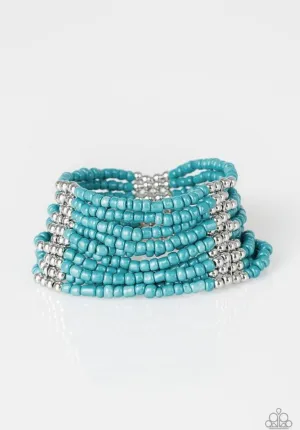 Outback Odyssey Blue Bracelet - Paparazzi Accessories