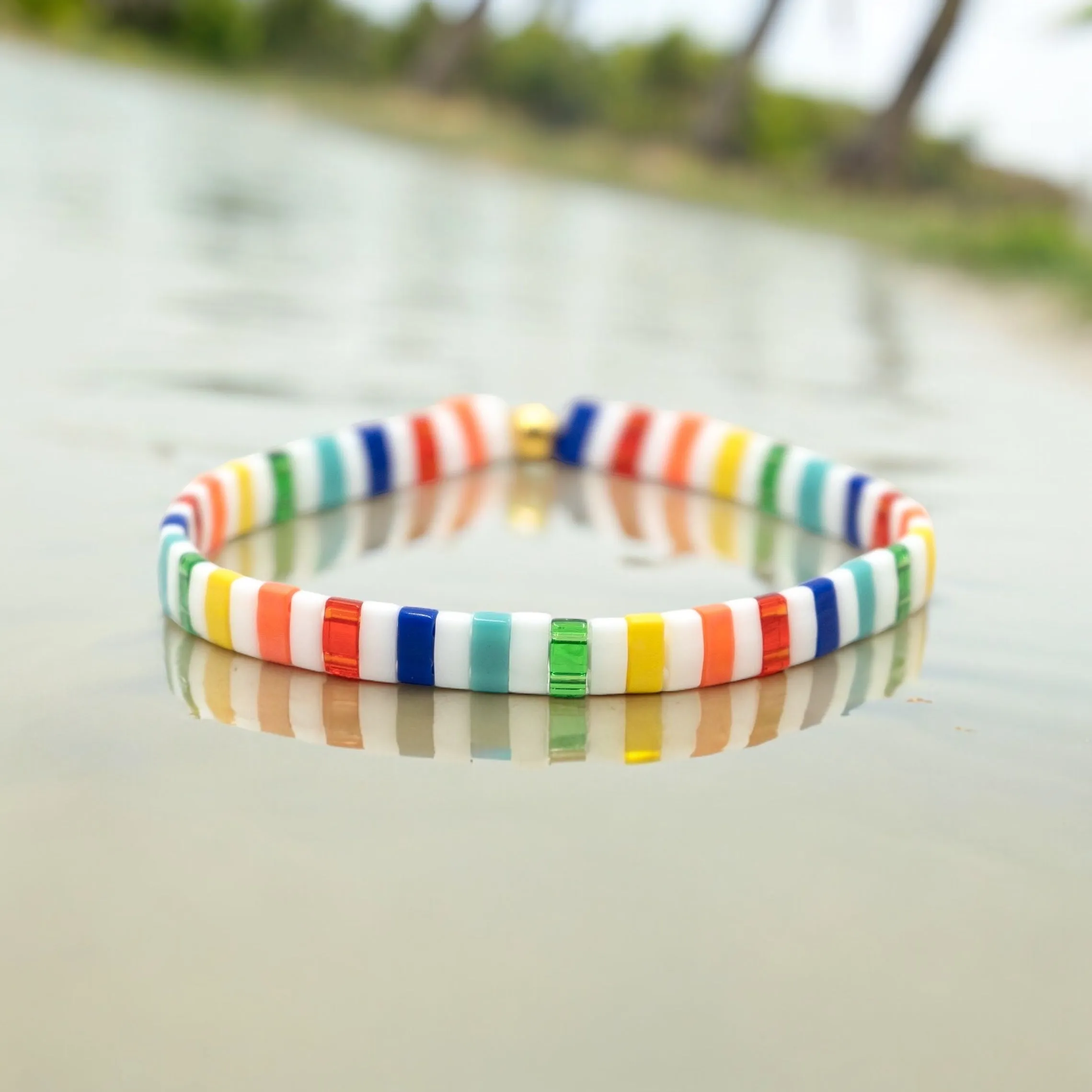 OVER THE RAINBOW - Tila Bead Bracelet | Single