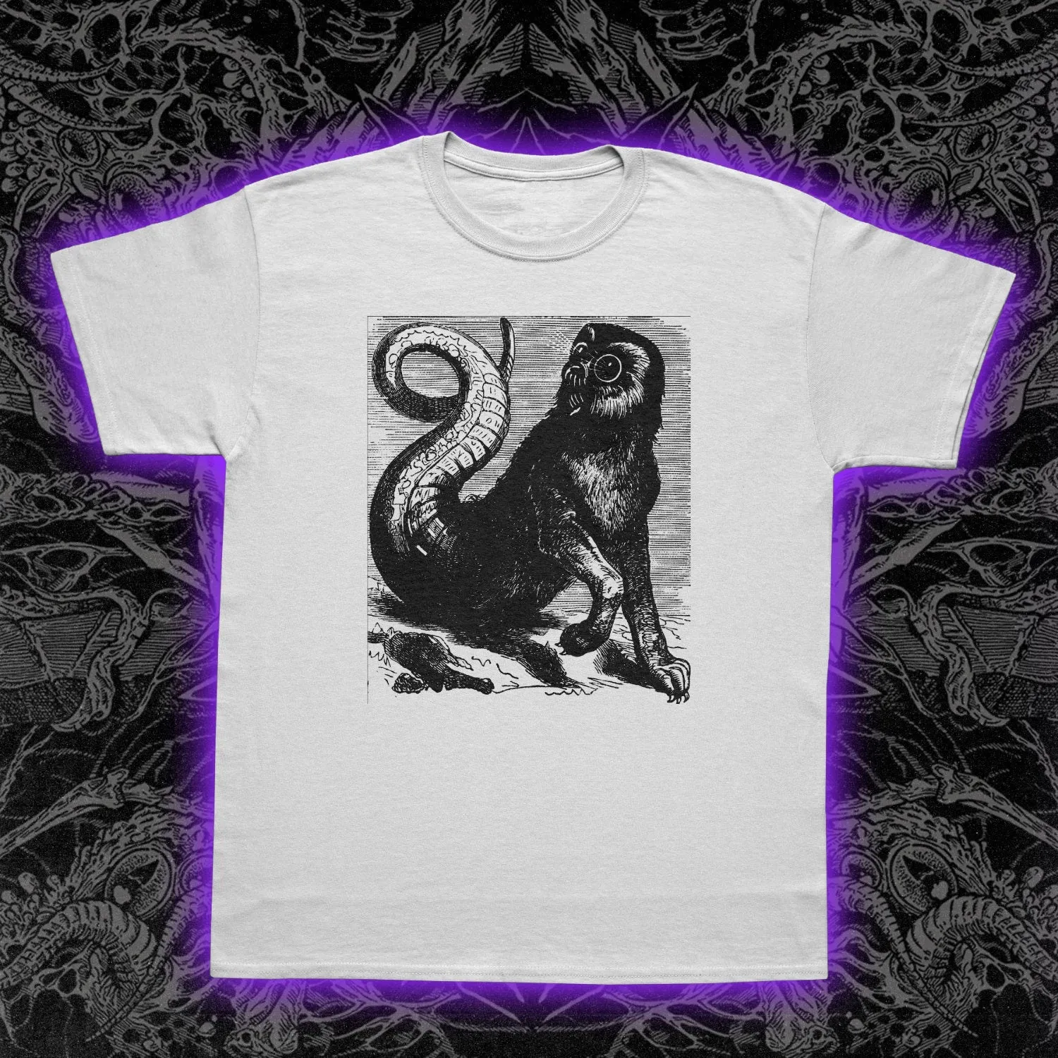 Owl Snake Beast Slim Fit Tee