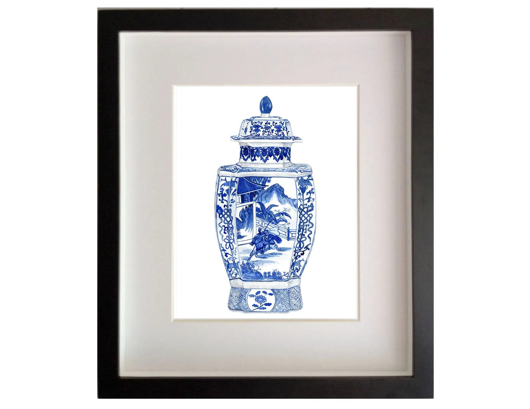 Print of Soochow Temple Jar