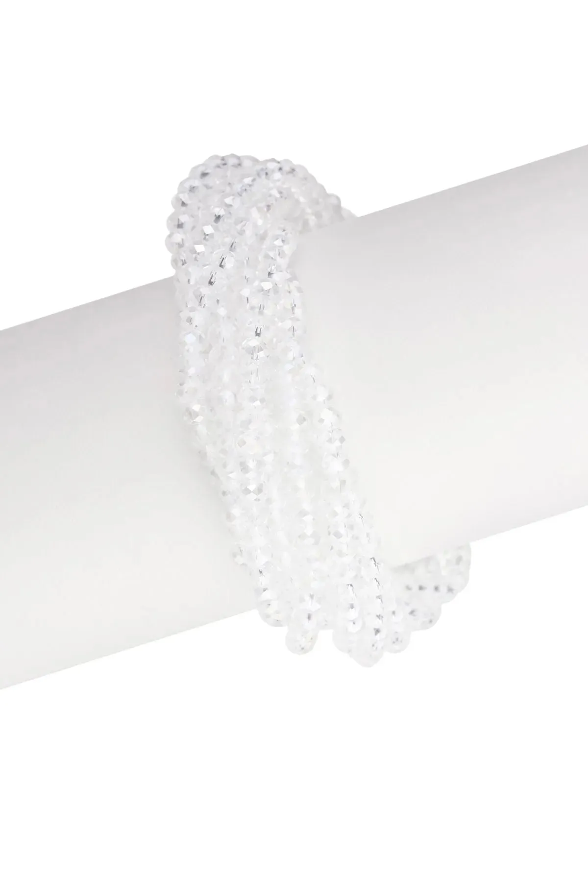 Simply Crystal Multi Strand Bracelet