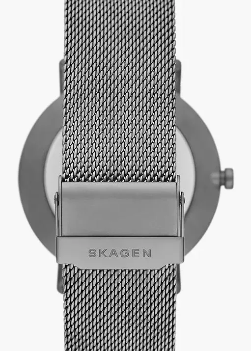 SKAGEN KUPPEL GRAY DIAL CHARCOAL MESH BRACELET SKW6891