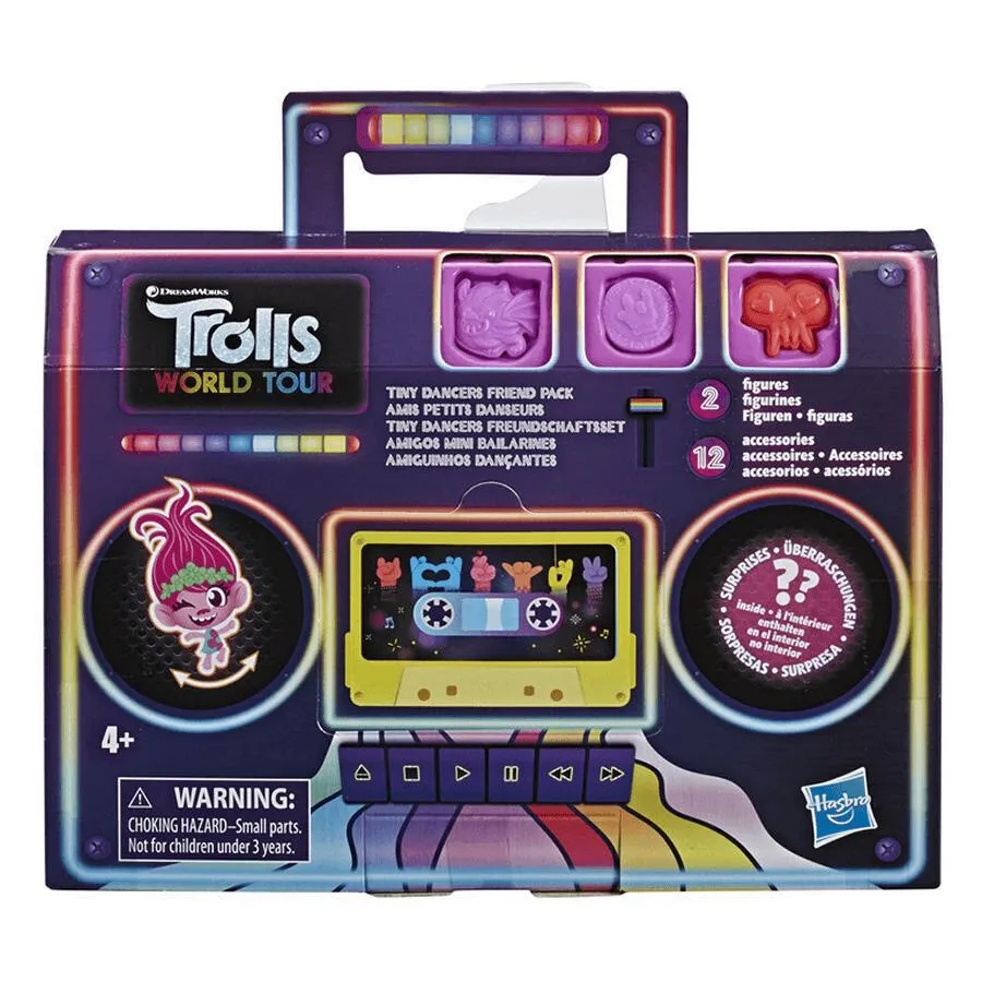 Trolls Dream Works Tiny Dancers Friends Pack