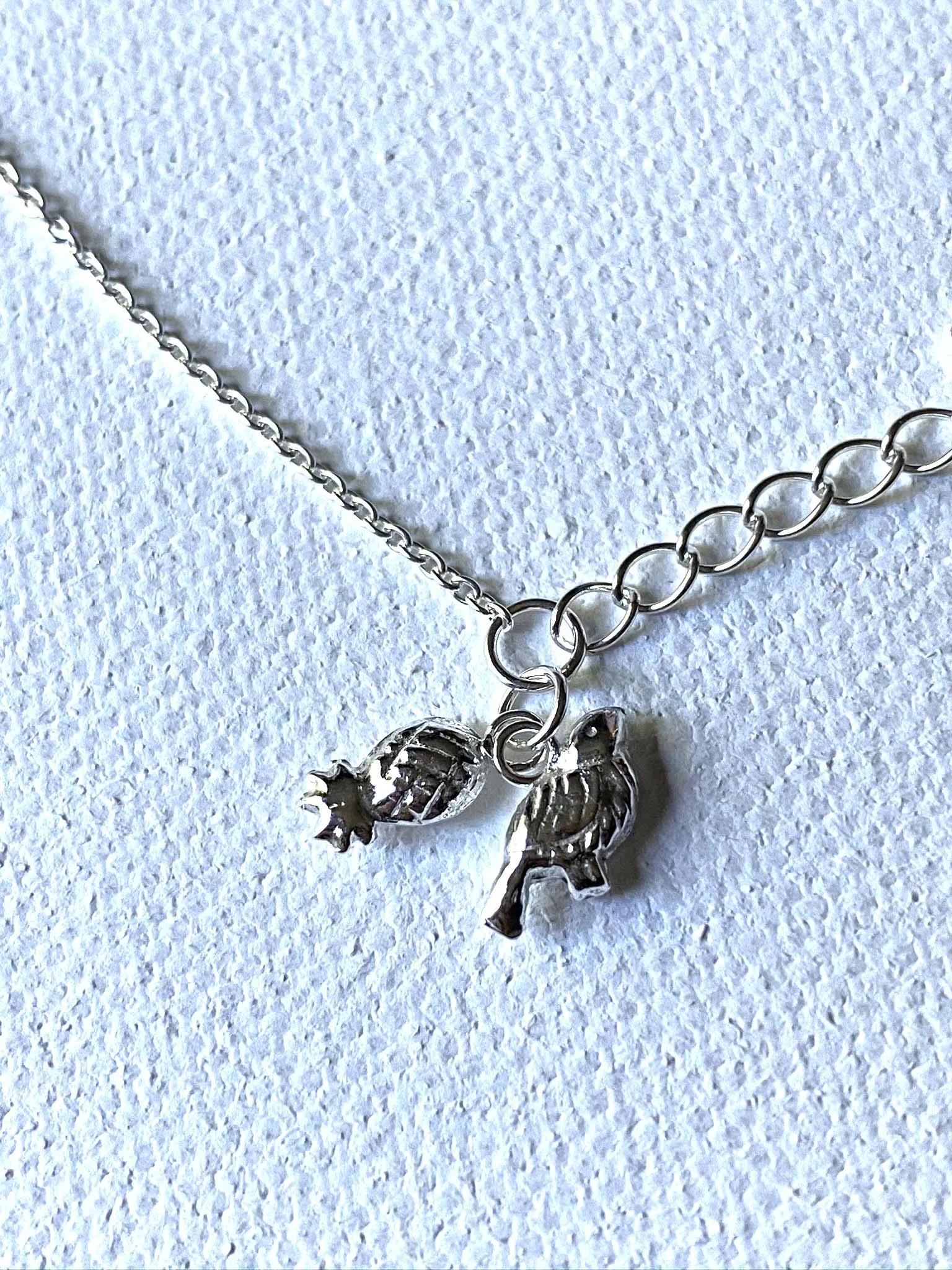 Tropical Charm Anklet/Sterling Silver Anklet