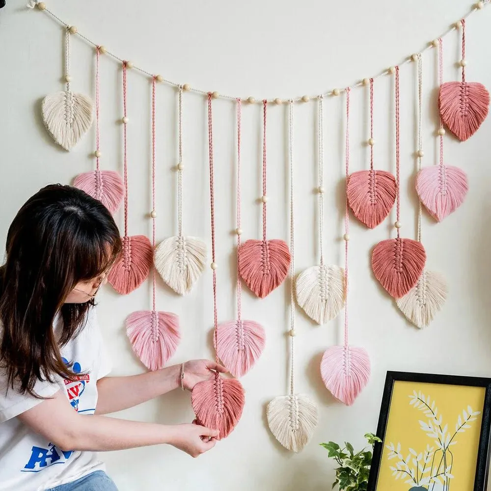 WovenWhispers: Bohemian Macrame Wall Art